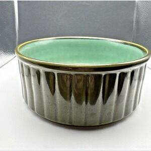 Sango NOVA Green   6.5" Round Ovenproof Ceramic Bakeware 4935